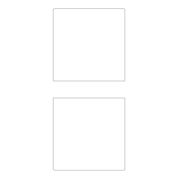 40836 - Label Size 120mm x 120mm - 2 label(s) per sheet