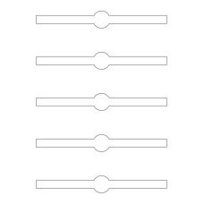 40926 - Label Size 190mm x 25mm - 5 label(s) per sheet 