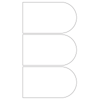 40952 - Label Size 160mm x 92mm - 3 label(s) per sheet