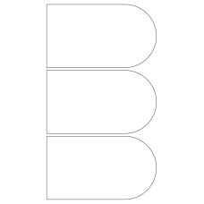 40952 - Label Size 160mm x 92mm - 3 label(s) per sheet 