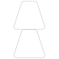 40954 - Label Size 156.655mm x 141.184mm - 2 label(s) per sheet