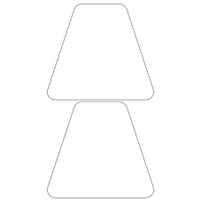 40954 - Label Size 156.655mm x 141.184mm - 2 label(s) per sheet 