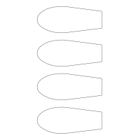 40958 - Label Size 138mm x 56mm - 4 label(s) per sheet