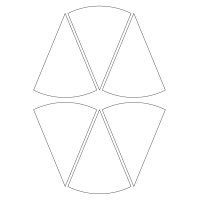 40959 - Label Size 94.3mm x 124.6mm - 6 label(s) per sheet