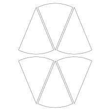 40959 - Label Size 94.3mm x 124.6mm - 6 label(s) per sheet 