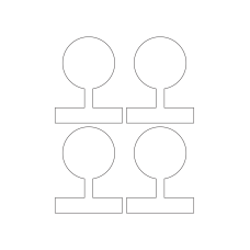 40961 - Label Size 80mm x 102mm - 4 label(s) per sheet 
