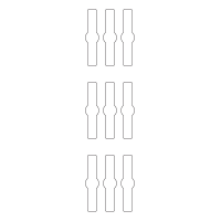 40964 - Label Size 18mm x 76mm - 9 label(s) per sheet