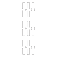 40964 - Label Size 18mm x 76mm - 9 label(s) per sheet 