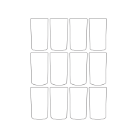 40965 - Label Size 38mm x 70mm - 12 label(s) per sheet