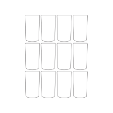 40965 - Label Size 38mm x 70mm - 12 label(s) per sheet 