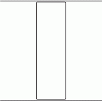 1004 - Label Size 60mm x 200mm - 345 labels per roll