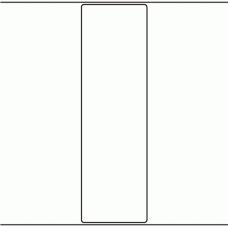 1004 - Label Size 60mm x 200mm - 345 labels per roll 