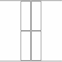 1010 - Label Size 50mm x 150mm - 920 labels per roll