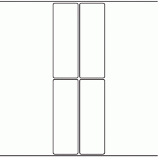 1010 - Label Size 50mm x 150mm - 920 labels per roll 