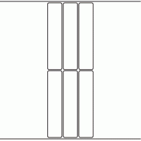 1011 - Label Size 32mm x 150mm - 1,380 labels per roll
