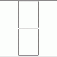 1013 - Label Size 100mm x 135mm - 500 labels per roll