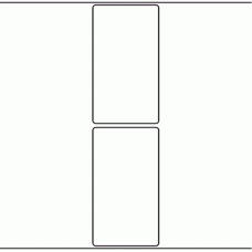 1014 - Label Size 75mm x 135mm - 500 labels per roll 