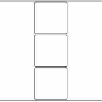 1022 - Label Size 100mm x 98mm - 690 labels per roll