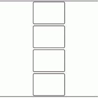 1023 - Label Size 100mm x 70mm - 920 labels per roll