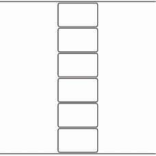 1024 - Label Size 100mm x 60mm - 1,100 labels per roll 