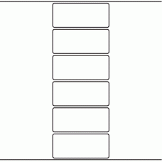 1025 - Label Size 100mm x 43mm - 1,500 labels per roll 