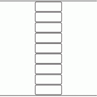 1026 - Label Size 100mm x 36mm - 1,770 labels per roll