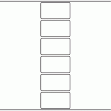 1037 - Label Size 80mm x 45mm - 1,420 labels per roll 