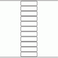 1044 - Label Size 74mm x 20mm - 3,030 labels per roll