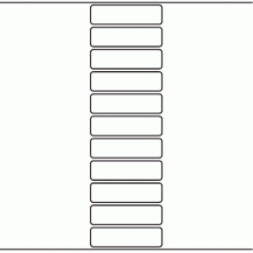 1044 - Label Size 74mm x 20mm - 3,030 labels per roll 