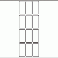 1054 - Label Size 30mm x 64mm - 3,000 labels per roll