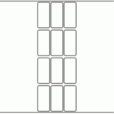 1054 - Label Size 30mm x 64mm - 3,000 labels per roll 