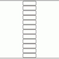 1057 - Label Size 64mm x 20mm - 3,010 labels per roll