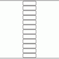 1057 - Label Size 64mm x 20mm - 3,010 labels per roll 