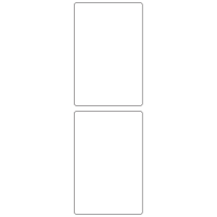 10577 - Label Size 80mm x 120mm - 550 labels per roll