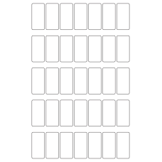 10581 - Label Size 23mm x 48mm - 8300 labels per roll 