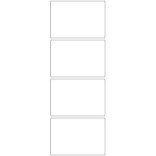 10583 - Label Size 100mm x 68mm - 980 labels per roll 