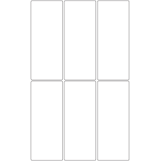 10585 - Label Size 60mm x 150mm - 1380 labels per roll 
