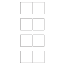 10587 - Label Size 55mm x 55mm - 1840 labels per roll 
