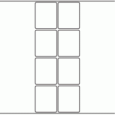 1059 - Label Size 49mm x 60mm - 2,200 labels per roll 