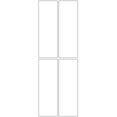 10595 - Label Size 50mm x 149mm - 920 labels per roll 