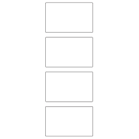 10599 - Label Size 102mm x 64mm - 950 labels per roll