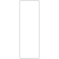 10613 - Label Size 80mm x 236mm - 290 labels per roll 