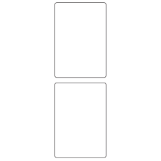 10618 - Label Size 65mm x 95mm - 690 labels per roll 