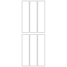 10628 - Label Size 27mm x 120mm - 1650 labels per roll 