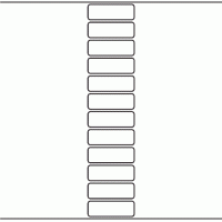 1063 - Label Size 60mm x 20mm - 3,010 labels per roll