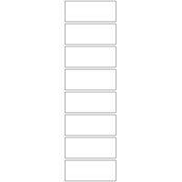 10631 - Label Size 79mm x 32mm - 2000 labels per roll 10631 - Label Size 79mm x 32mm - 2000 labels per roll