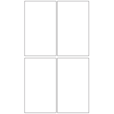 10639 - Label Size 75mm x 130mm - 1040 labels per roll 