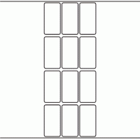 1064 - Label Size 30mm x 59mm - 3,300 labels per roll