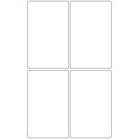 10644 - Label Size 80mm x 130mm - 1040 labels per roll
