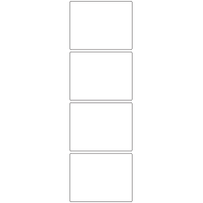 10646 - Label Size 90mm x 70mm - 960 labels per roll 